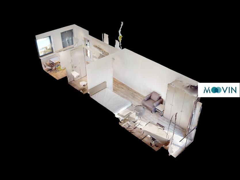 URBAN BASE: Vollmöbliertes Standard-Apartment mit EBK, ALL-IN-MIETE, UVM. am Rheinufer 1 zimmer