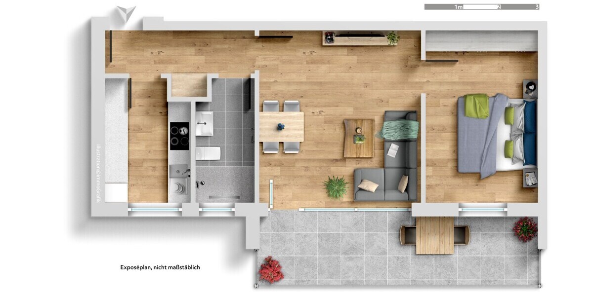 Top sanierte Dachgeschoss Wohnung in Alt-Erkrath - Etagenwohnung Erkrath Alt-Erkrath | Angebot:27500163