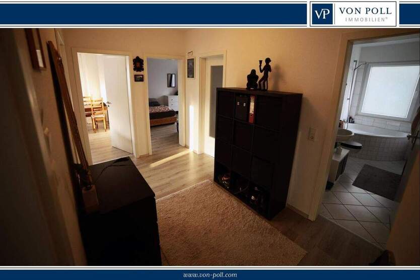 Gemütliche Wohnung mit Balkon und Einbauküche in ruhigem Haus in Barop 3 zimmer