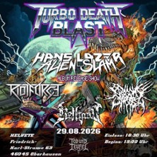 Turbo Death Blast Vol. 1 29.08.2026 Helvete Metal Club