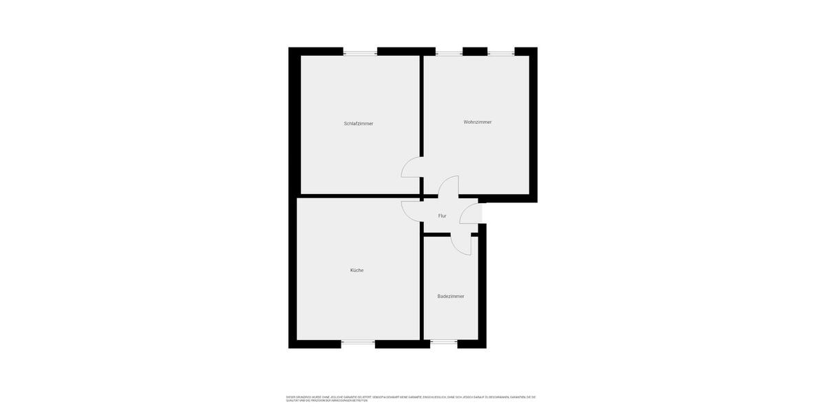 Gepflegte 2-Zimmer-Wohnung im 2.Obergeschoss zu vermieten! 2 zimmer