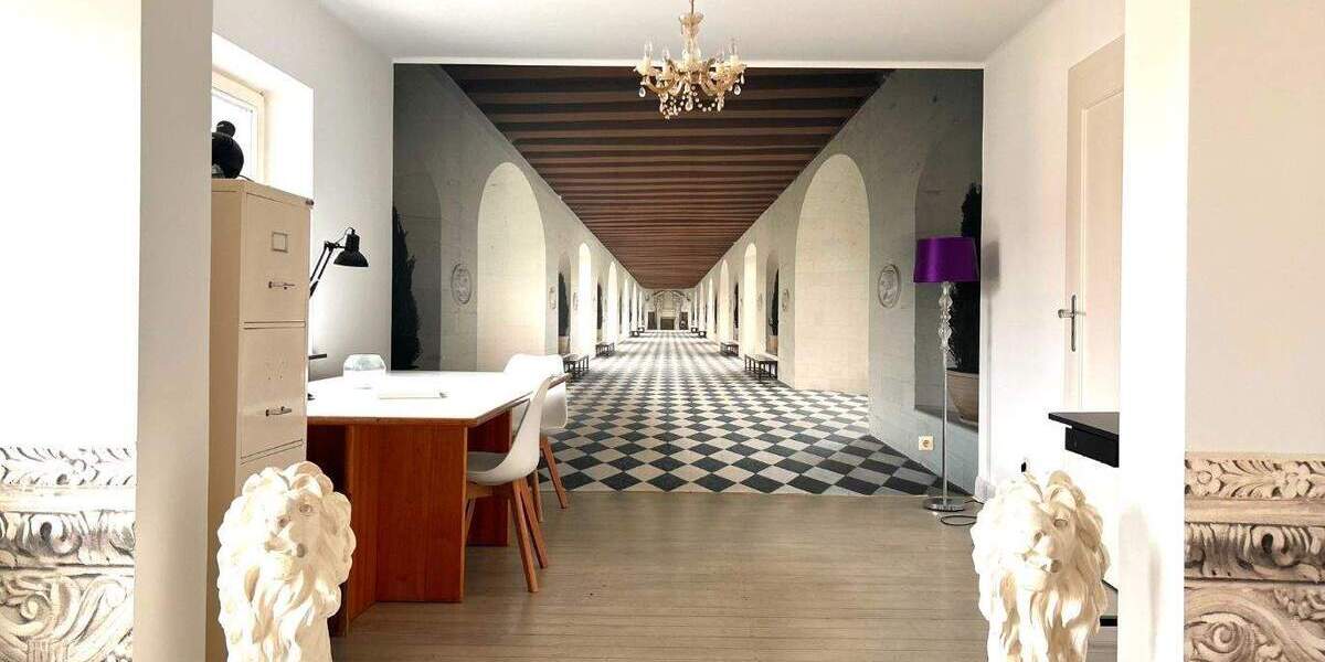 Wohnen und Arbeiten in einem Haus: 120 qm Wohnen, 30 qm Büro, Terrasse zimmer