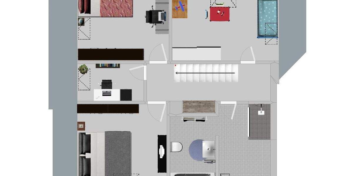 Moderne Penthouse-Maisonette-Wohnung in Essen-Bredeney 4 zimmer