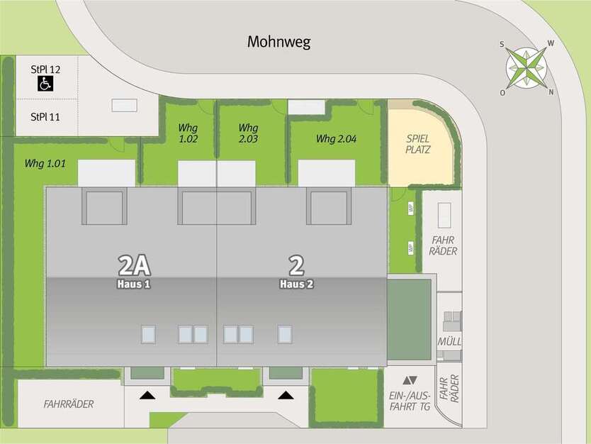Wohnung zum Mieten in Leverkusen 780 € 52 m²