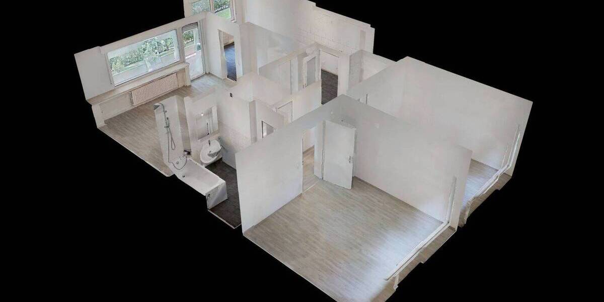Etagenwohnung Duisburg Neumühl - 3 Zimmer, 81 m&sup2;, 599&euro; | Angebot:26908885