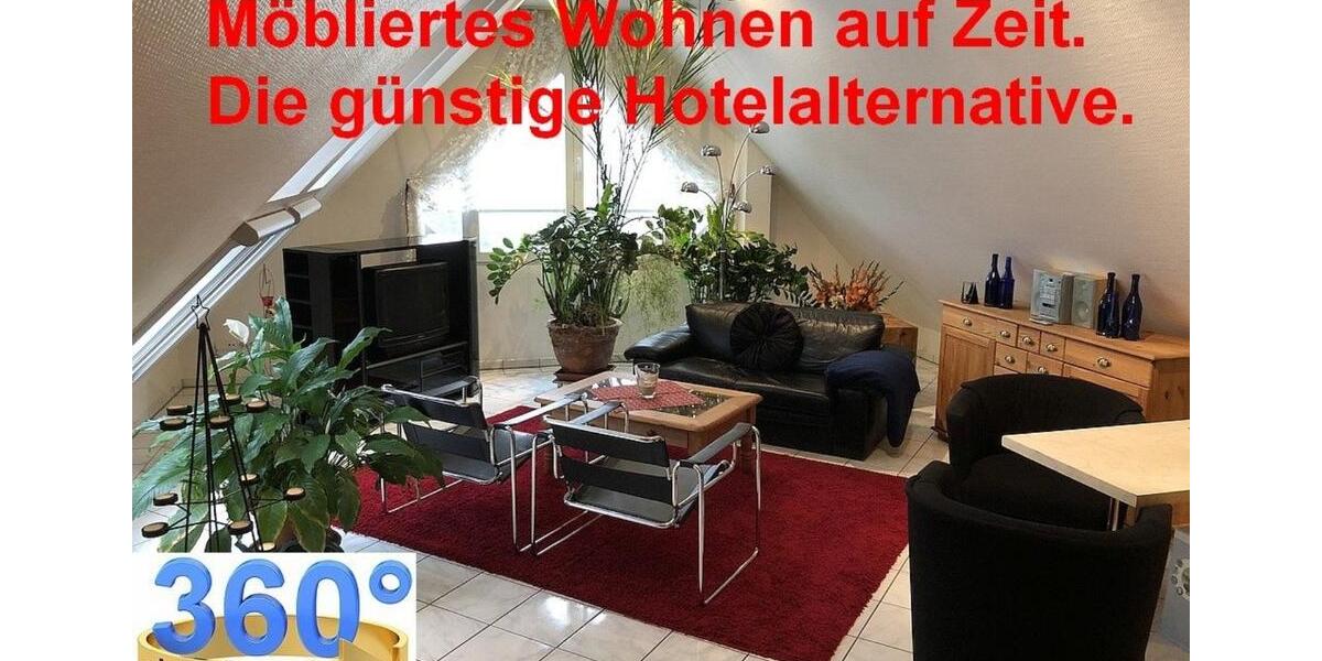 Hochwertige und voll möblierte Hotelalternative, PCArbeitsplatzInternet, Sat-TV, Einbauküche 2.5 zimmer