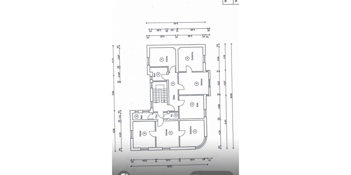Etagenwohnung Essen Stadtbezirk VIII - 3.5 Zimmer, 80 m&sup2;, 151.000&euro; | Angebot:26712176