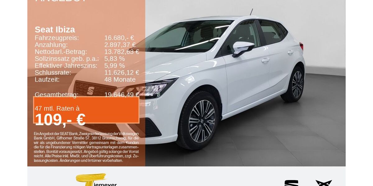 Seat Ibiza 4.462 km 16.480 &euro; Bochum 44809