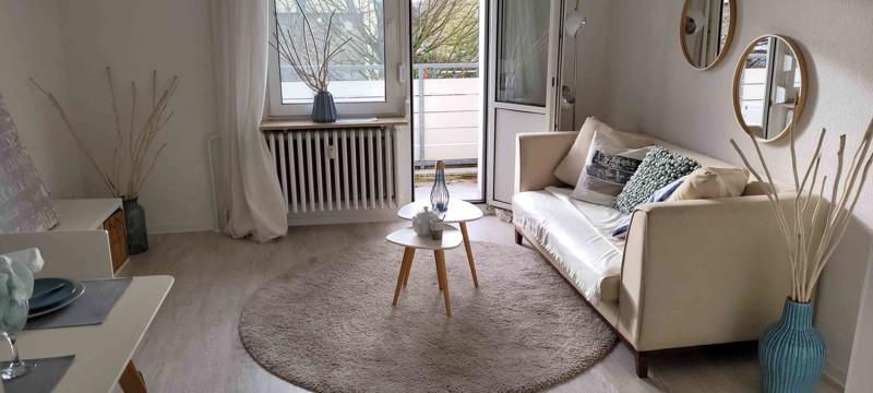 Etagenwohnung Gladbeck Brauck - 2 Zimmer, 47 m&sup2;, 374&euro; | Angebot:26443990