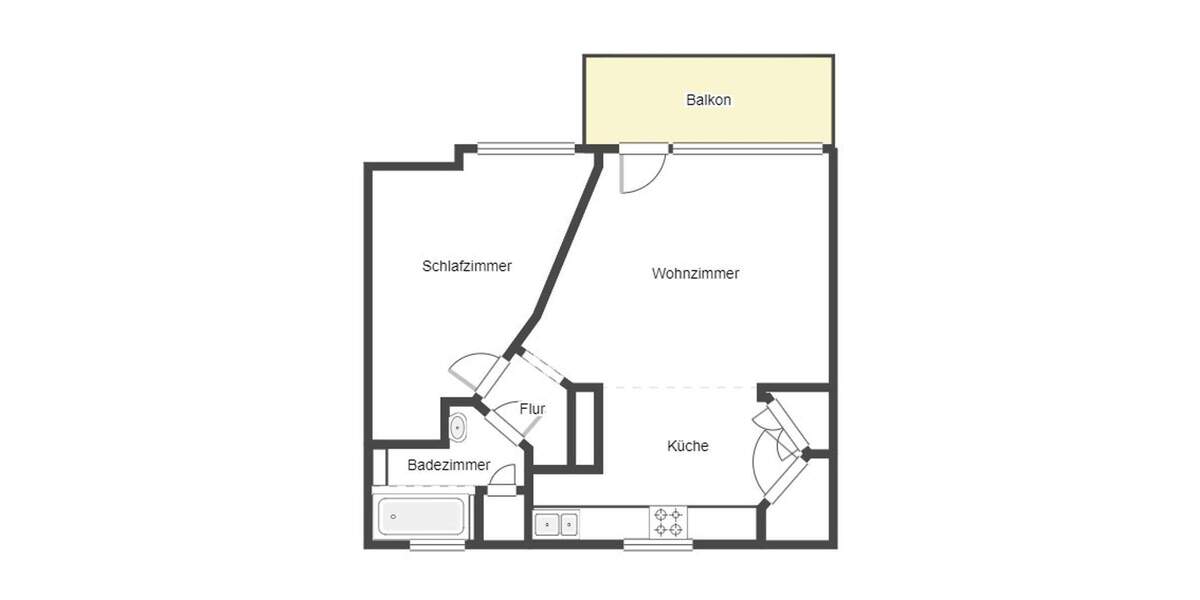 Vermietete Dachgeschoss-Perle mit Balkon und Stellplatz in Oberhausen - Ihre Top-Investition! 2 zimmer