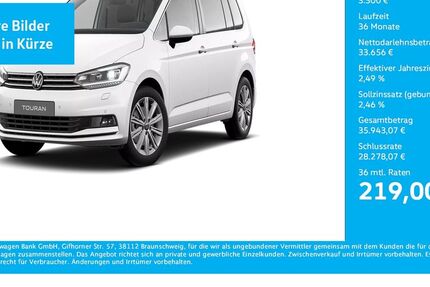 VW Touran 9.605 km 35.411 € Dortmund 44379