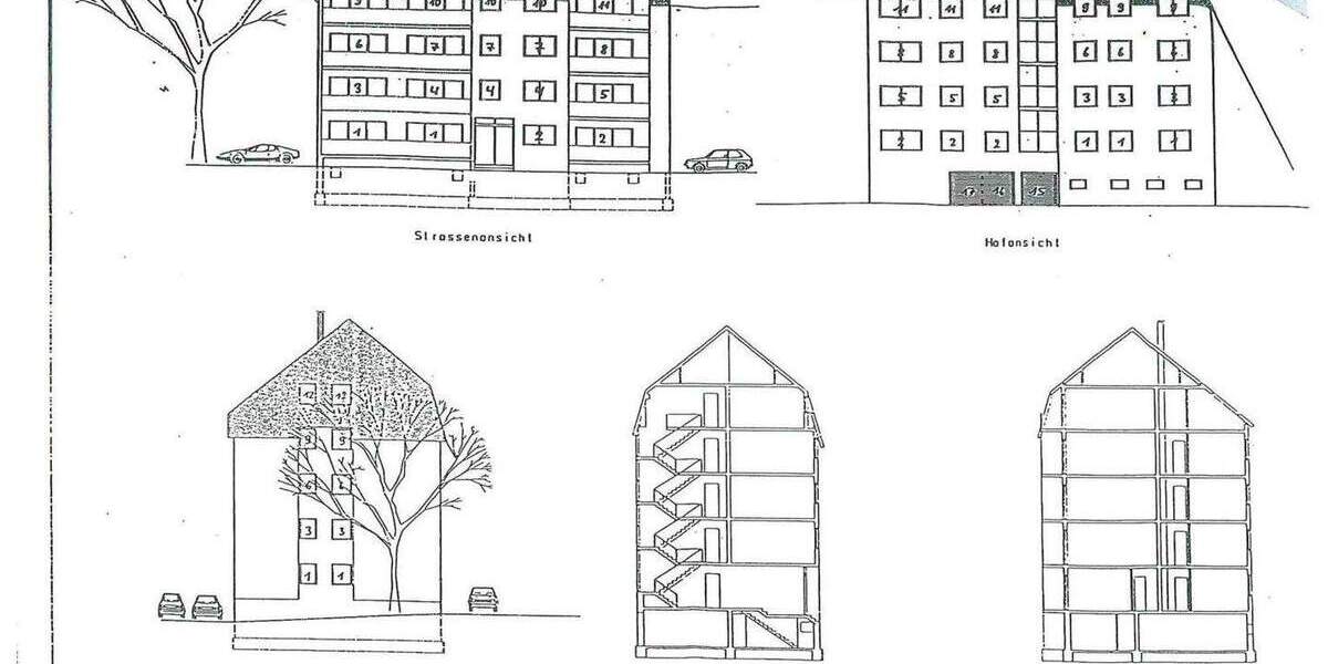Etagenwohnung Dortmund Huckarde - 4 Zimmer, 102 m&sup2;, 319.000&euro; | Angebot:25179510