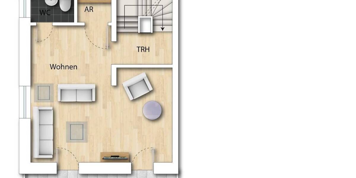 Reihenmittelhaus Hattingen Bredenscheid-Stüter - 3 Zimmer, 135 m&sup2;, 1.557&euro; | Angebot:26799412