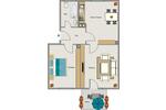 Etagenwohnung Essen Stadtbezirk V - 2.5 Zimmer, 56 m&sup2;, 431&euro; | Angebot:26329897
