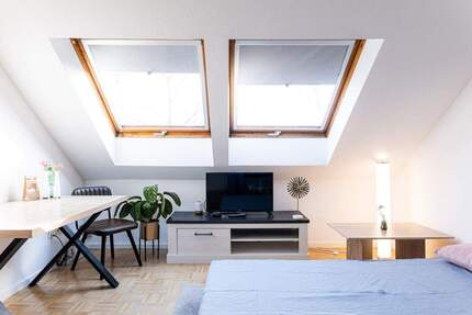 Möblierte Wohnung mit Einbauküche und Waschtrockner 1 zimmer