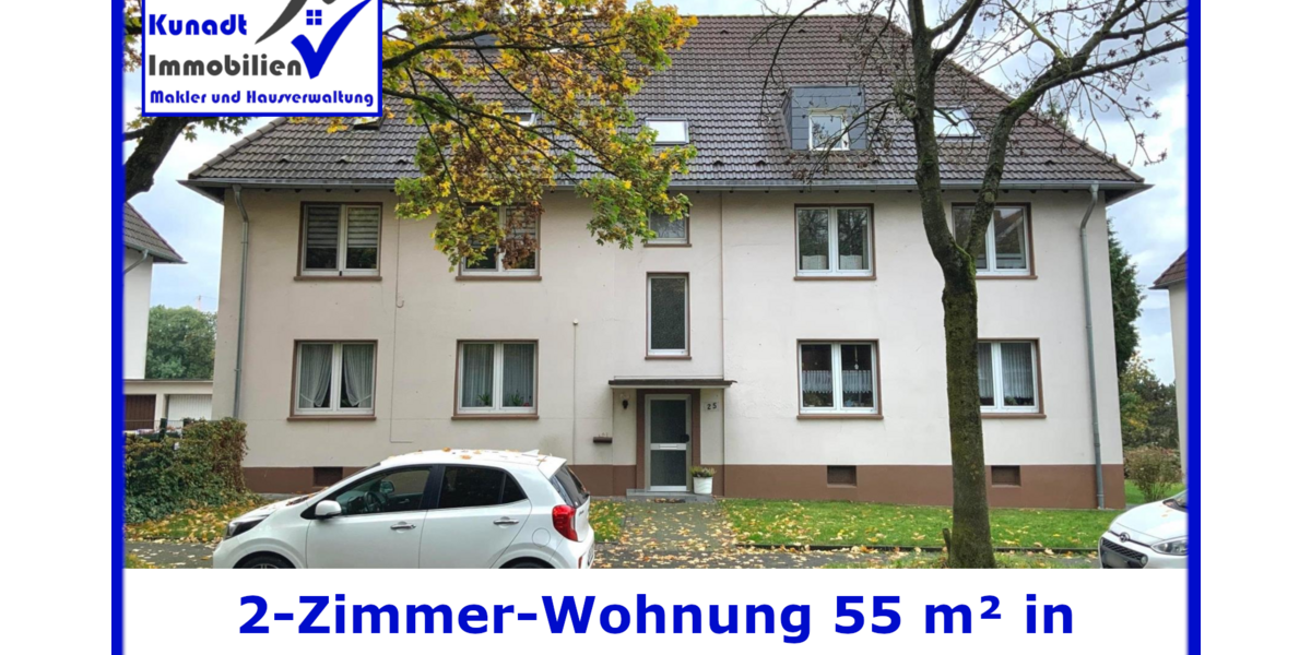 Etagenwohnung Bochum Gerthe - 2 Zimmer, 55 m&sup2;, 485&euro; | Angebot:26478766