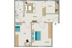 Etagenwohnung Mülheim an der Ruhr Heißen - 3.5 Zimmer, 57 m&sup2;, 614&euro; | Angebot:26449933