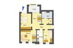 Etagenwohnung Recklinghausen König Ludwig - 3 Zimmer, 75 m&sup2;, 569&euro; | Angebot:26422003