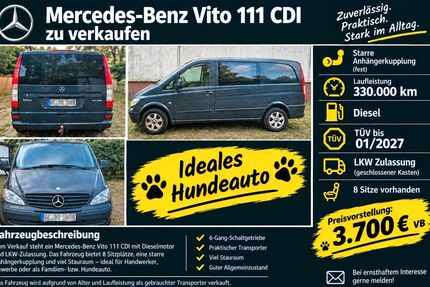 Mercedes-Benz Vito 331.000 km 3.700 &euro; Gelsenkirchen 45884