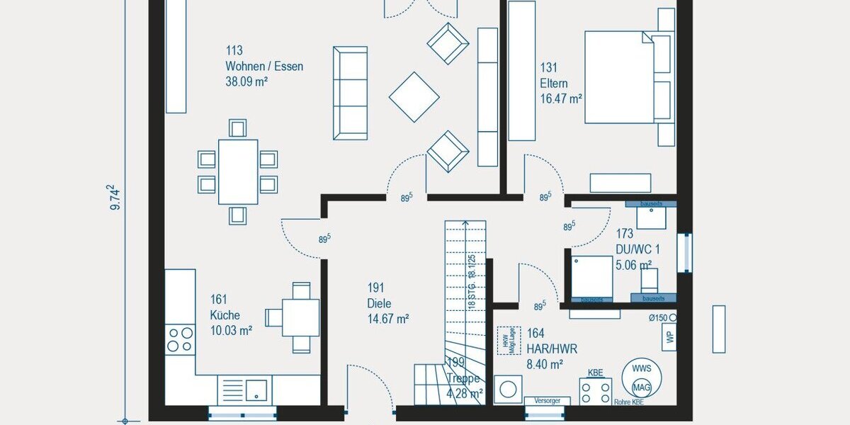Ihr persönliches Traumhaus: Flexibel und individuell mit allkauf realisieren - Einfamilienhaus Velbert Velbert-Mitte | Angebot:27493968