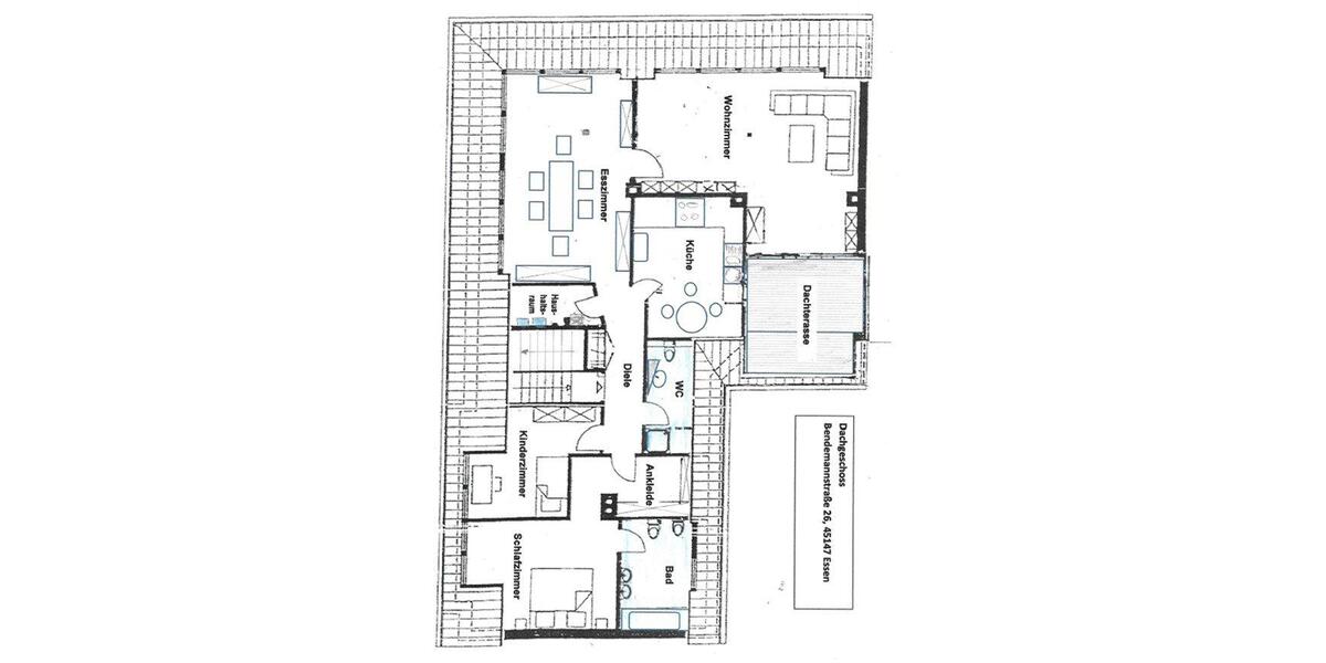 Etagenwohnung Essen Stadtbezirk III - 4 Zimmer, 146 m&sup2;, 399.000&euro; | Angebot:27457632
