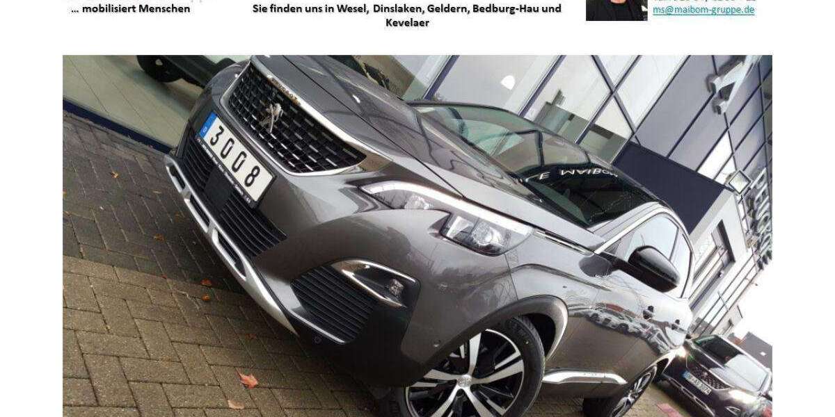 Peugeot 3008 35.600 km 18.990 &euro; Dinslaken 46539