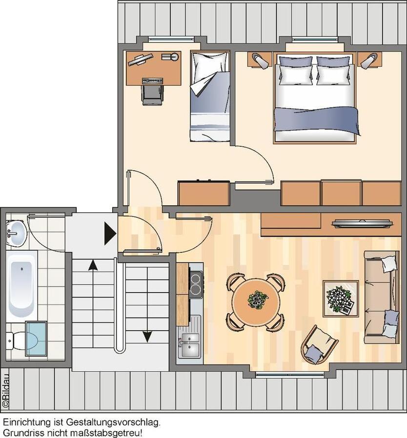 Das richige für Einsteiger kleine Dachgeschoßwohnung im Grumme