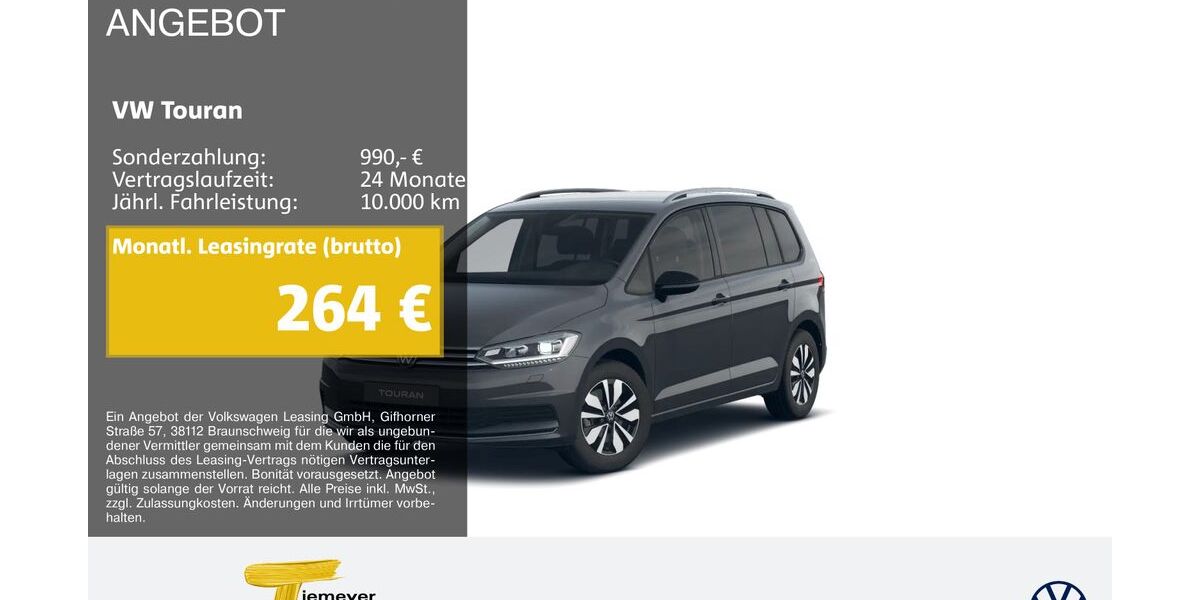 VW Touran 21.691 km 32.440 &euro; Dorsten 46282