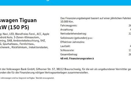 VW Tiguan 49.649 km 26.690 € Düsseldorf 40233