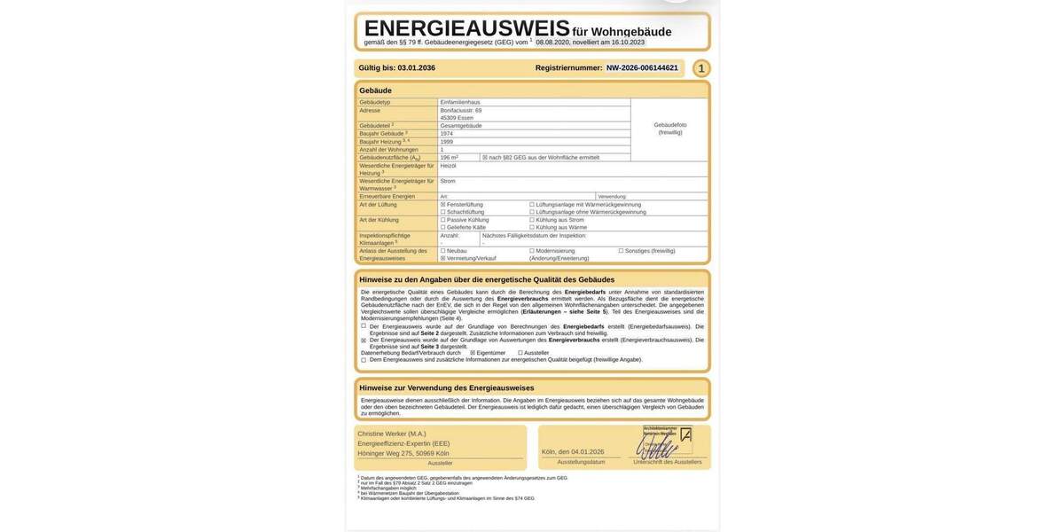 Reihenendhaus Essen Schonnebeck - 5 Zimmer, 145 m&sup2;, 419.000&euro; | Angebot:25379078