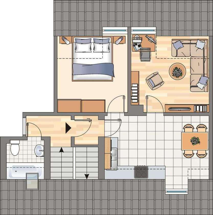 Wohnung zum Mieten in Bochum 309 € 39.61 m²