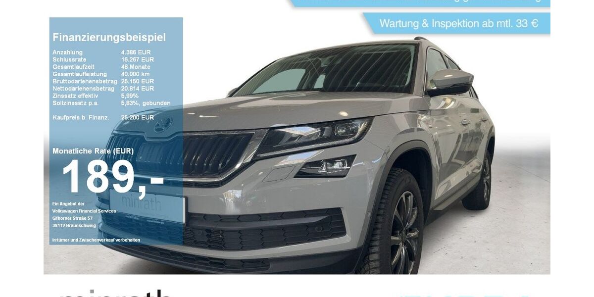 Skoda Kodiaq 132.761 km 24.430 &euro; Duisburg-Rheinhausen 47226