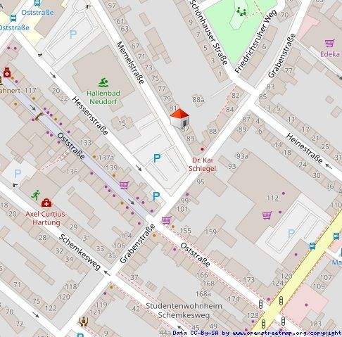 EG Wohnung Uni Duisburg 1,5 km 1 zimmer