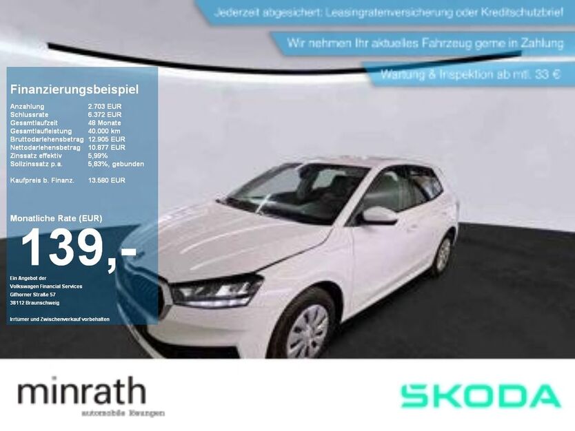 Skoda Fabia 44.174 km 12.980 € Moers 47441