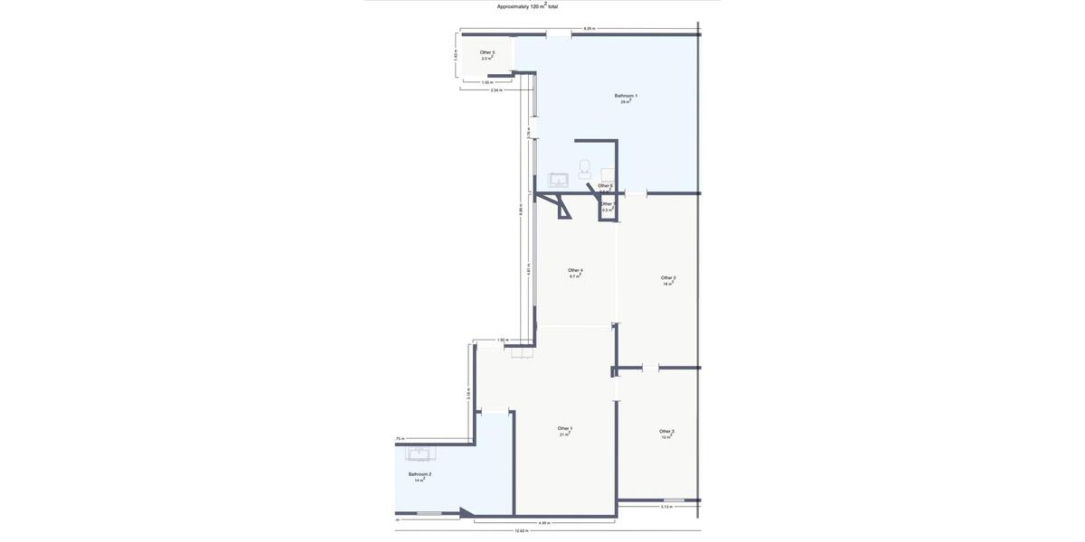 Erdgeschoßwohnung Recklinghausen Grullbad - 3 Zimmer, 120 m&sup2;, 1.099&euro; | Angebot:26223868