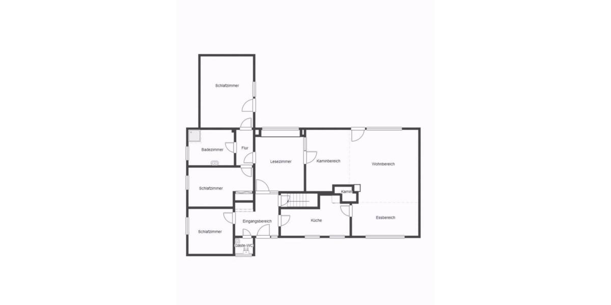 Wohnen auf einer Ebene – Platz für die ganze Familie 4 zimmer