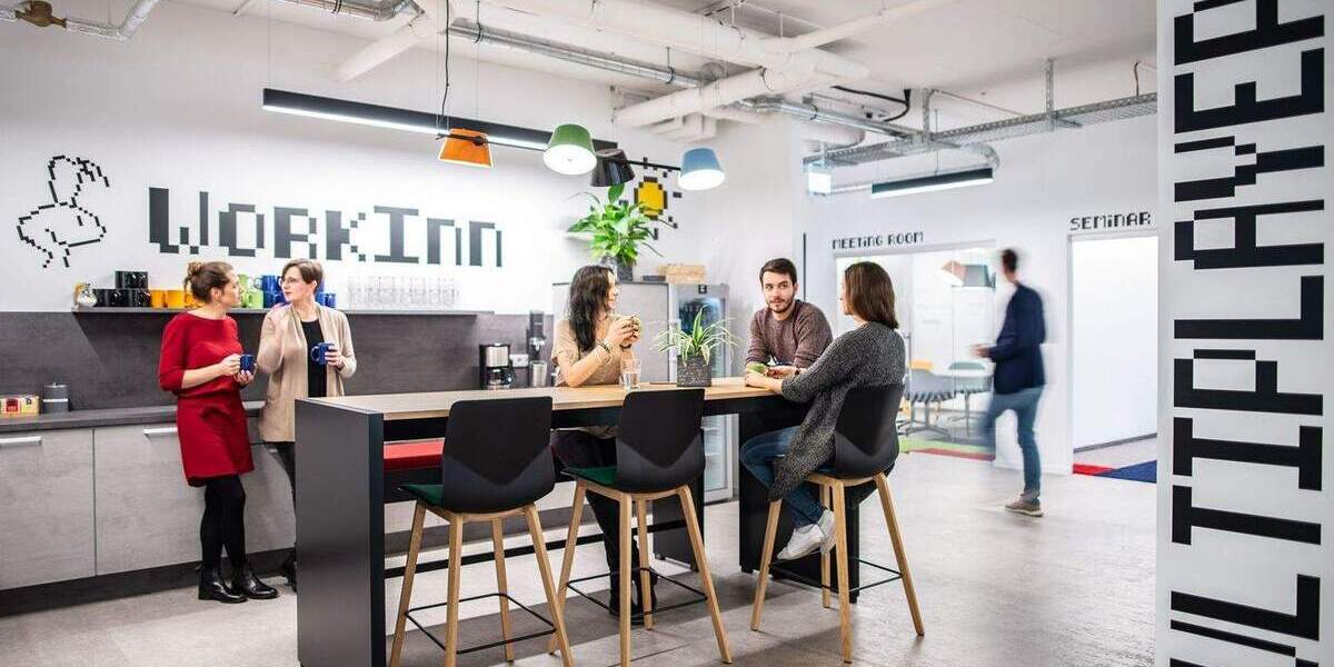 Privater Schreibtisch im sicheren Bereich - 8Bit-Coworking in Mülheim zimmer