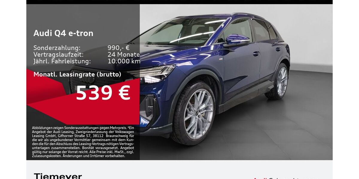 Audi Q4 e-tron 23.382 km 43.870 &euro; Bochum 44809