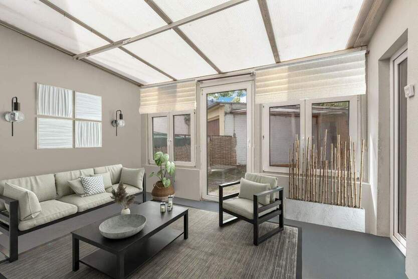 Großzügige 5-Zimmer-Wohnung mit Wintergarten & privatem Innenhof in Oberbilk 5 zimmer