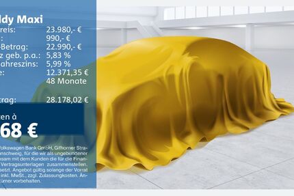VW Caddy Maxi 68.293 km 23.980 &euro; Castrop-Rauxel 44575
