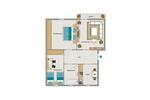 Etagenwohnung Herten - 3.5 Zimmer, 61 m&sup2;, 358&euro; | Angebot:26416238