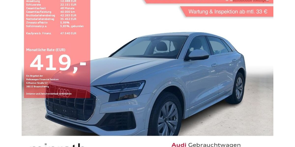 Audi Q8 40.551 km 47.260 &euro; Moers-Hülsdonk 47441