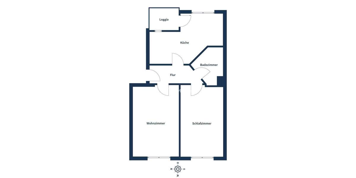Etagenwohnung Herne Herne-Mitte - 2 Zimmer, 62 m&sup2;, 89.000&euro; | Angebot:25694075