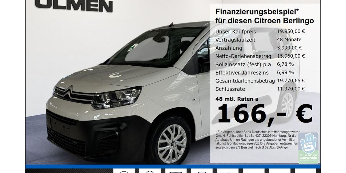Citroen Berlingo 18.483 km 19.950 &euro; Ratingen 40880
