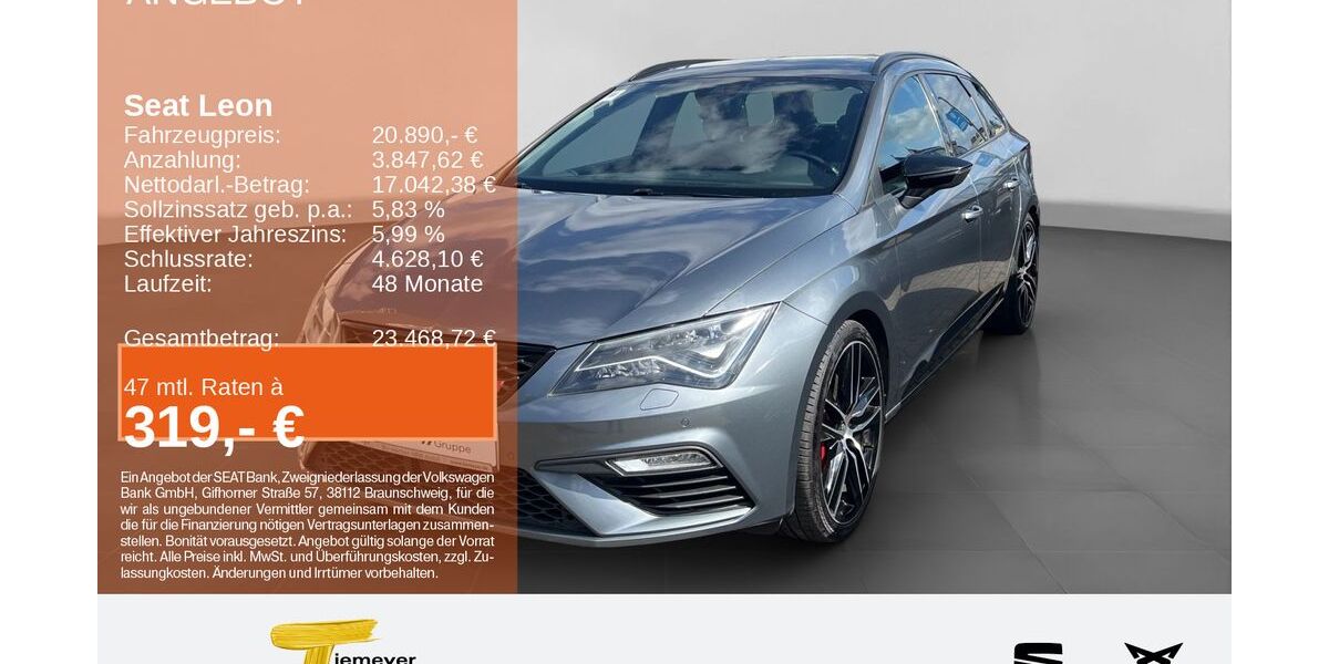 Seat Leon 130.595 km 19.790 &euro; Recklinghausen 45663
