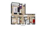 Etagenwohnung Oberhausen - 4.5 Zimmer, 82 m&sup2;, 229.000&euro; | Angebot:27459333