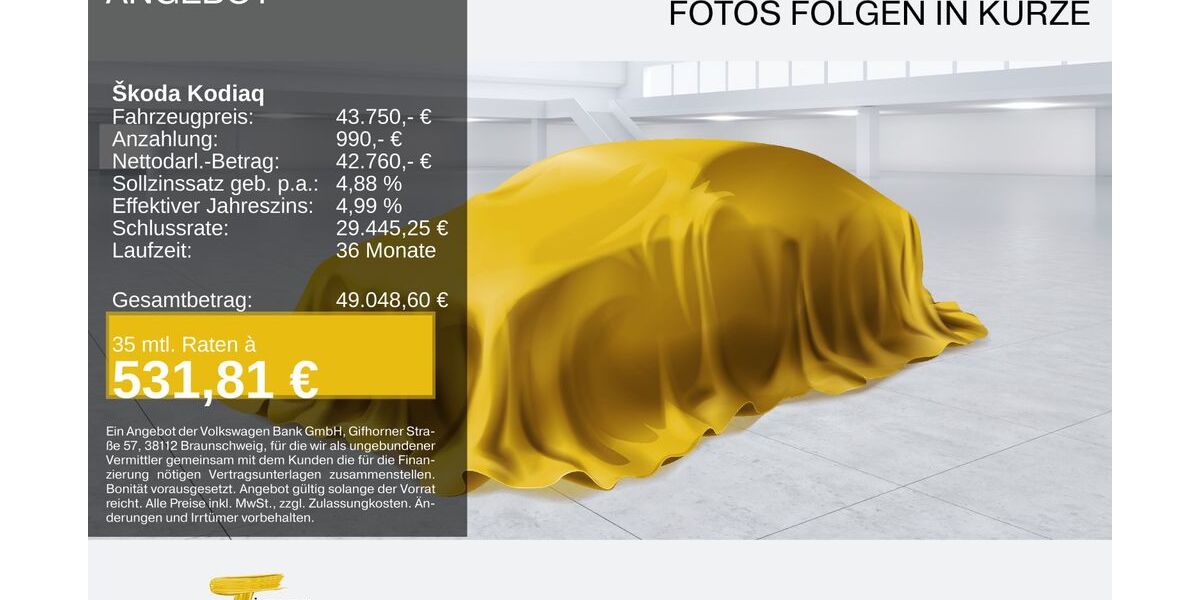 Skoda Kodiaq 8.900 km 43.290 &euro; Duisburg 47059
