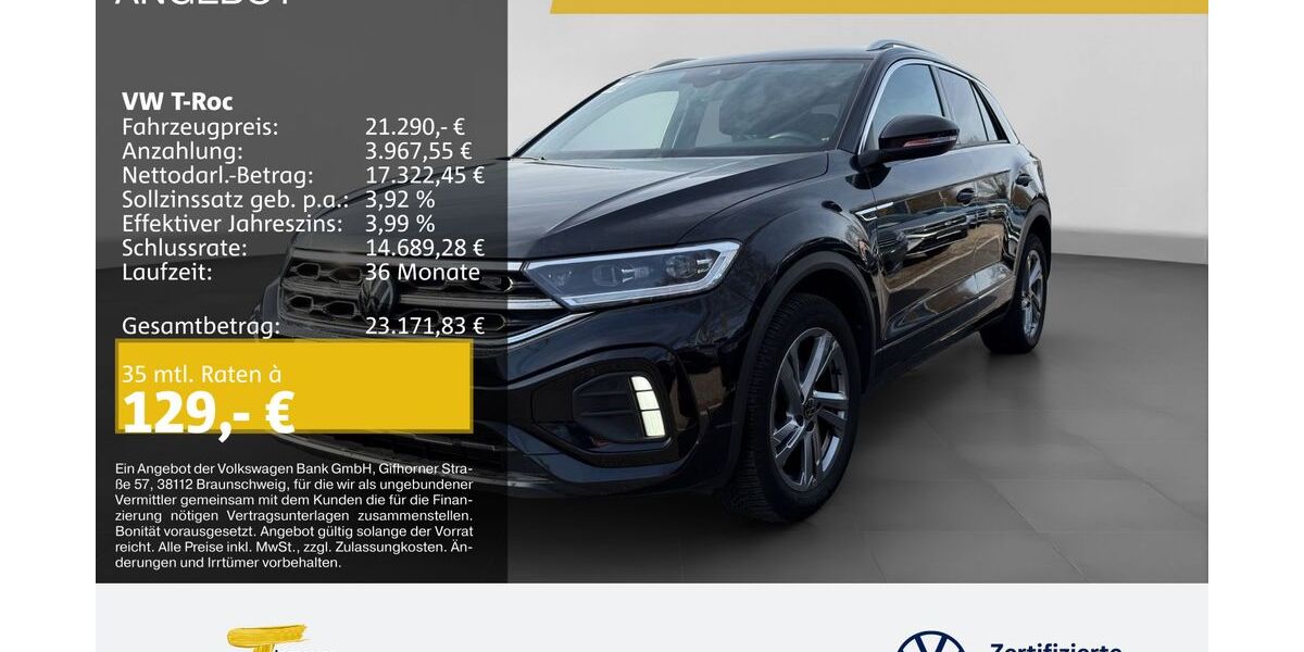 VW T-Roc 46.111 km 20.250 &euro; Duisburg 47059