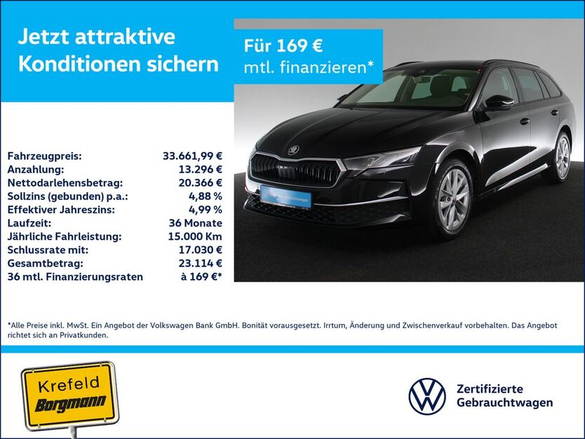 Skoda Octavia 16.962 km 32.884 € Krefeld 47803