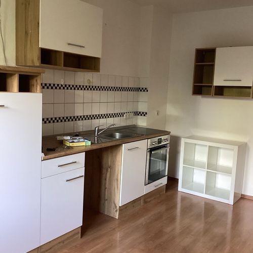 Wohnung mit einen Garten und Garage 3 zimmer